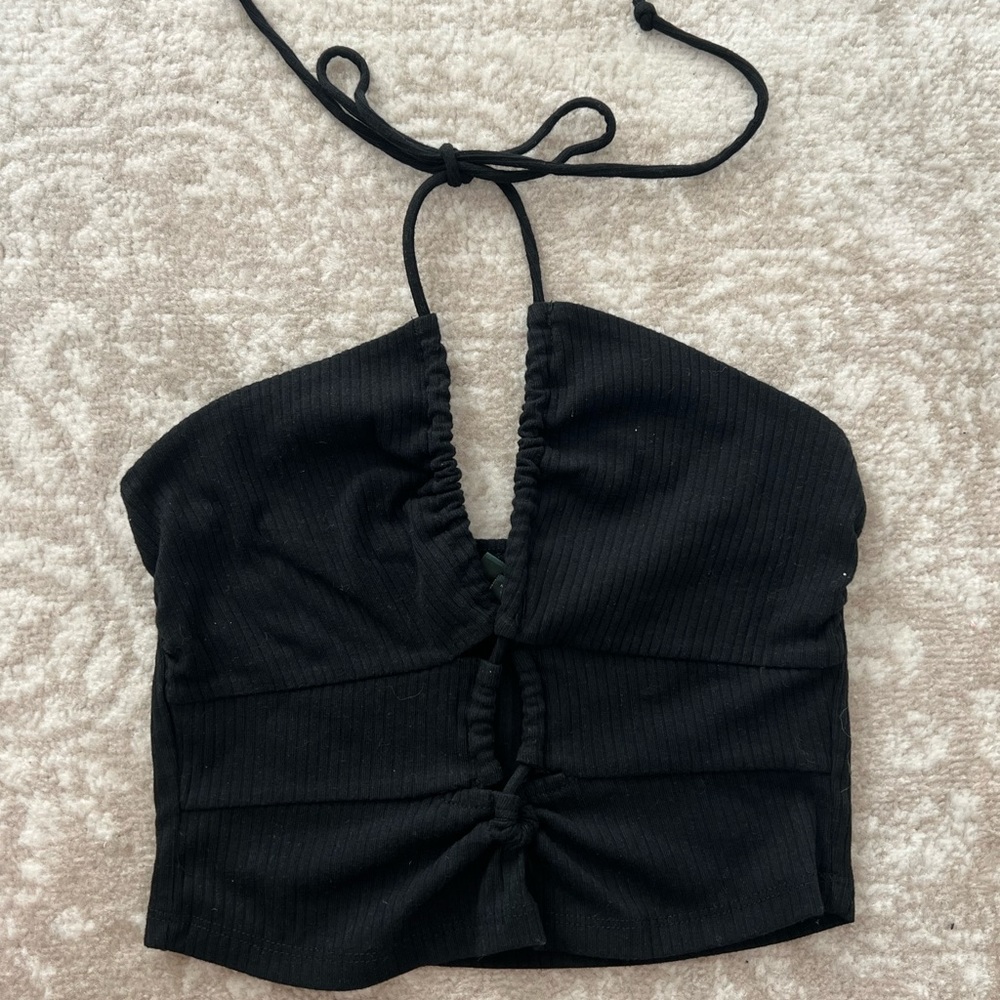 Wild Fable Crop Tie Tank Top